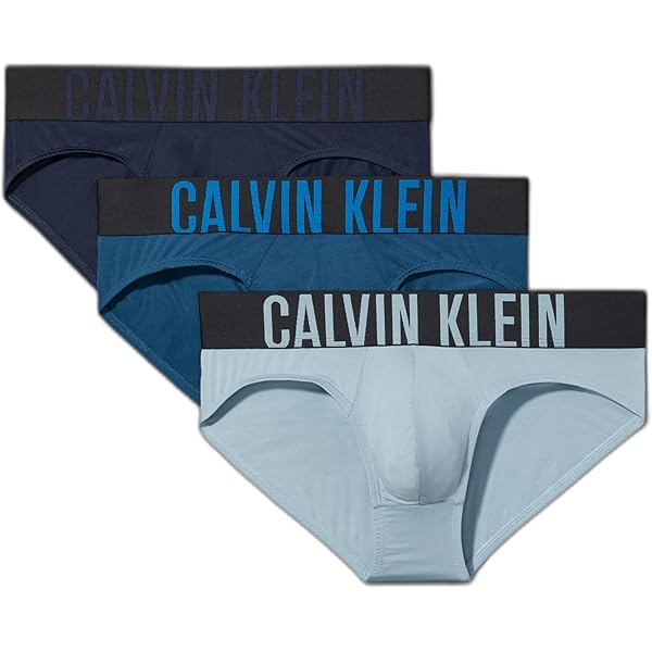 Calvin Klein Men's Intense Power 3-Pack Jock Strap Black/Teal